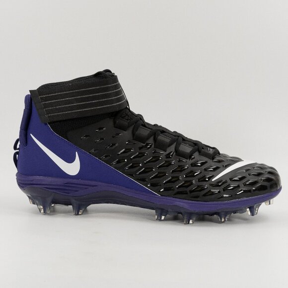 Nike Force Savage Pro 2 'Black Old Royal' BV3969-005 Football Cleats size 13.5